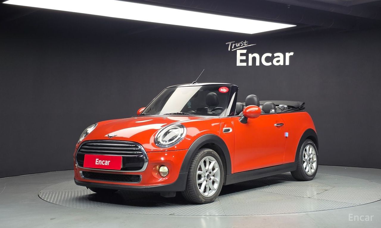 Mini Cooper convertible