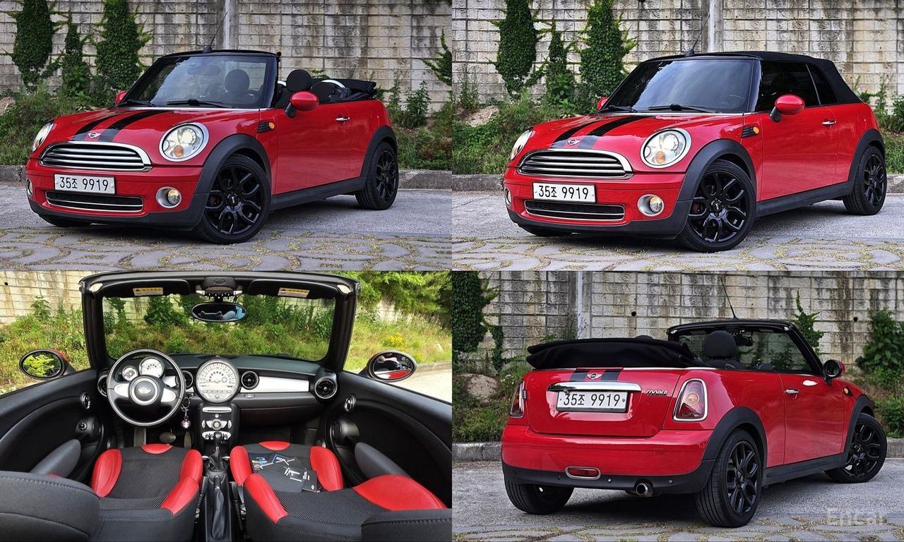 Mini Cooper convertible