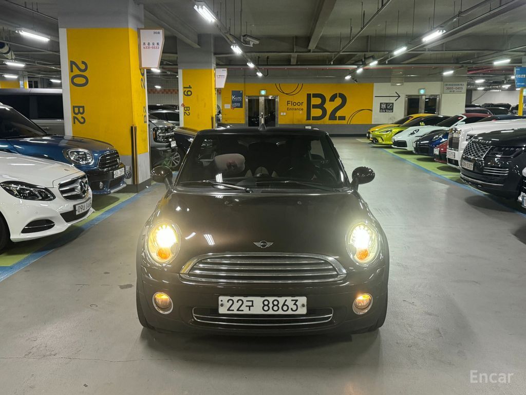 Mini Cooper convertible