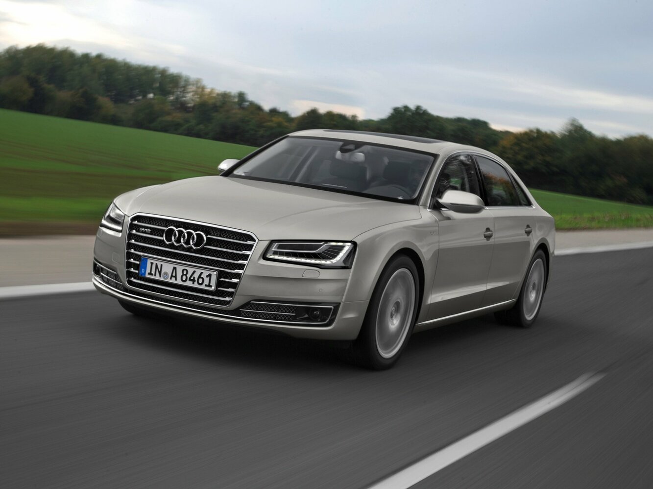 Audi A8 — III (D4) Рестайлинг (2013–2017)