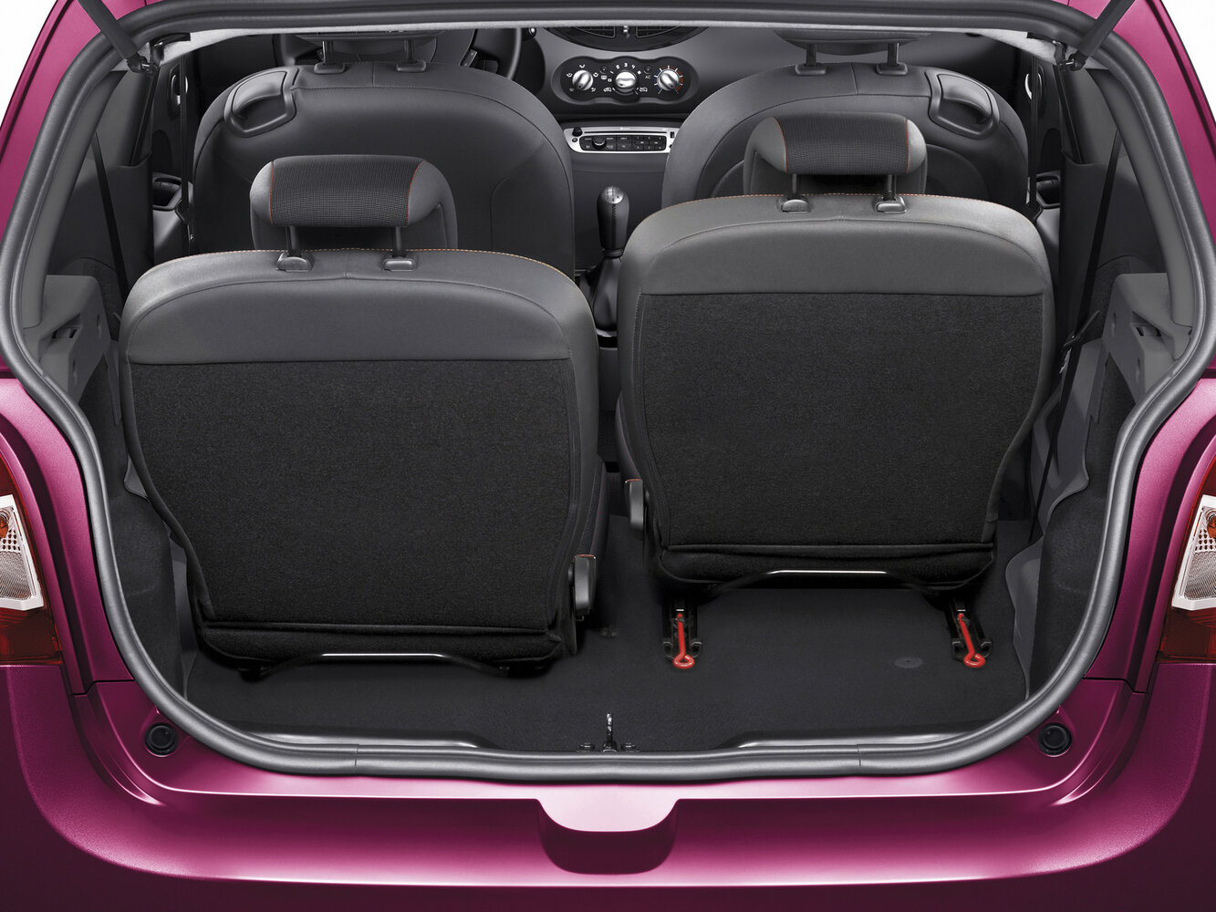 Renault Twingo — справочные фотографии комплектации, Багажник