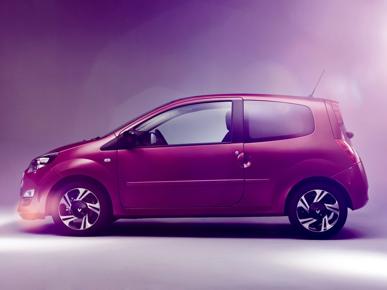 Renault Twingo — справочные фотографии комплектации, Сбоку