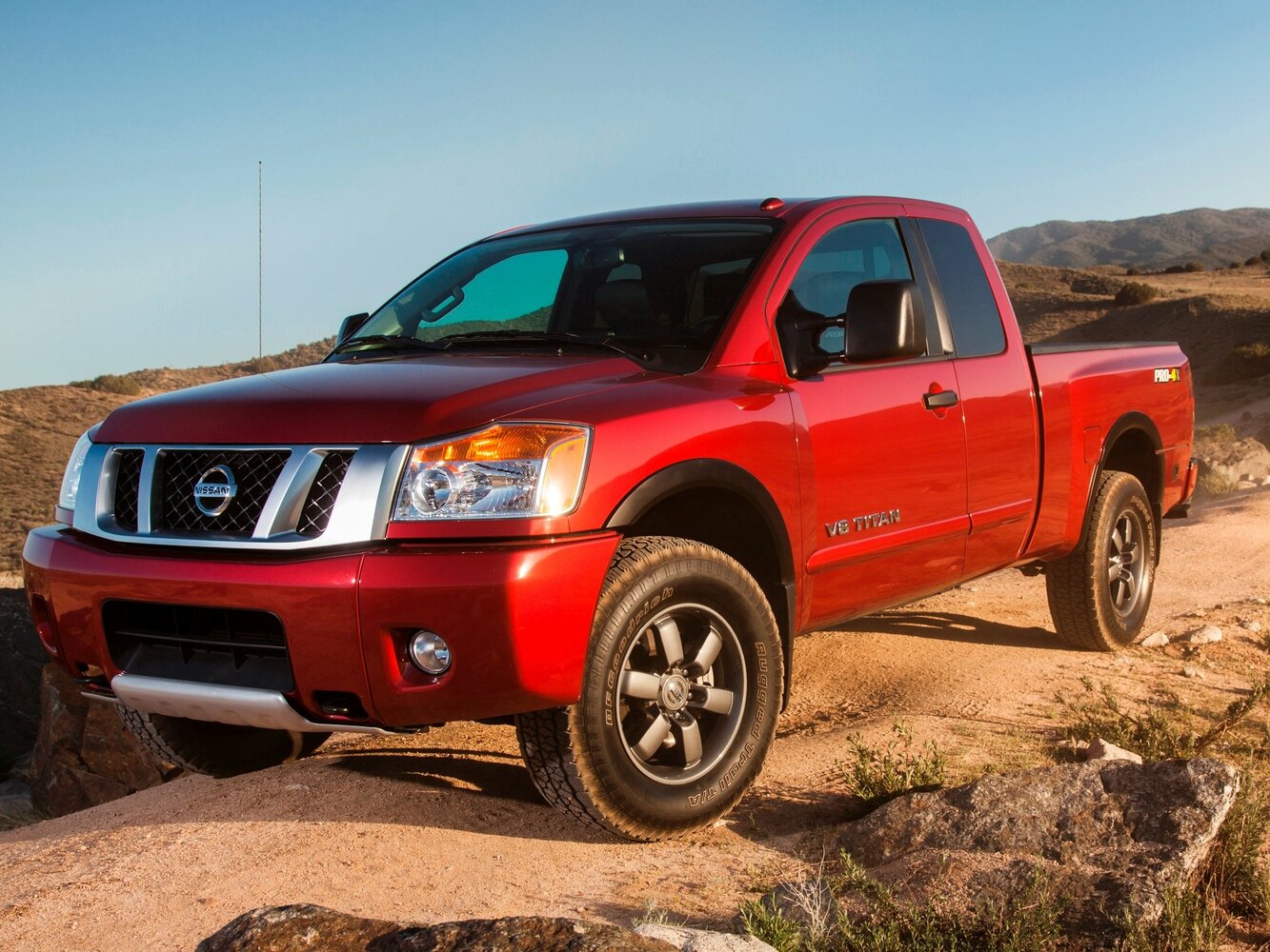 Nissan Titan — I Рестайлинг (2007–2015)