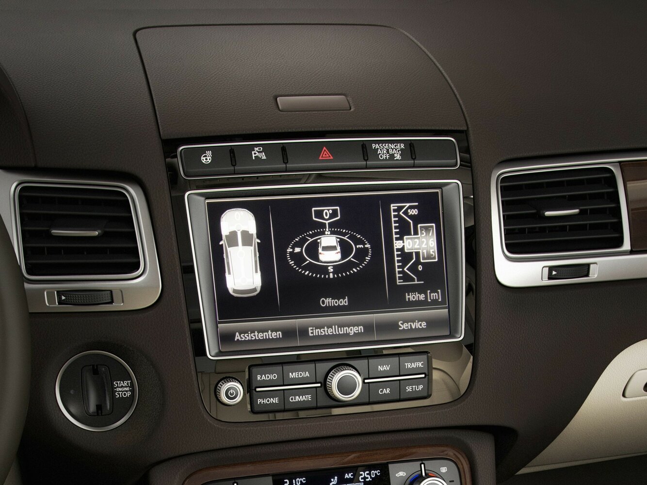 Volkswagen Touareg — справочные фотографии комплектации, Интерьер 1