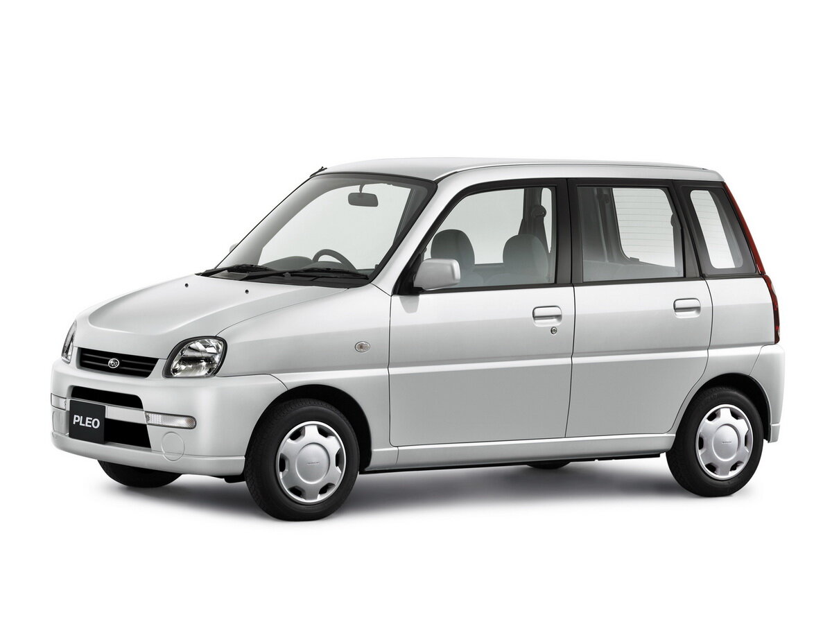Subaru Pleo — справочные фотографии комплектации, Сбоку