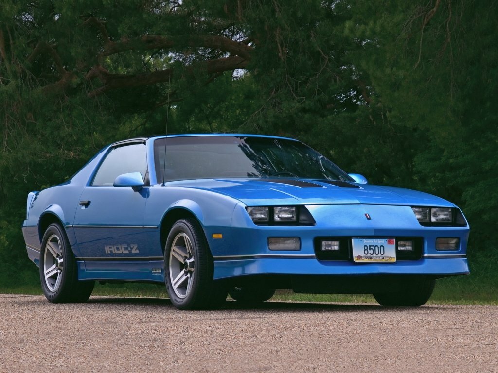 Chevrolet Camaro — III Рестайлинг (1985–1992)