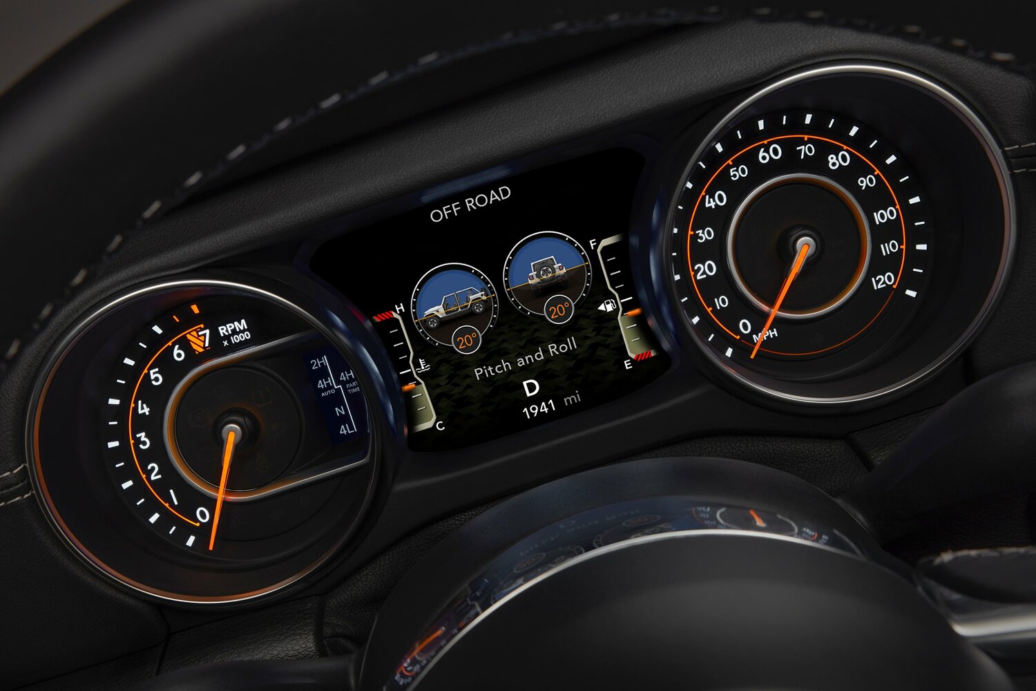 Jeep Wrangler — справочные фотографии комплектации, PP