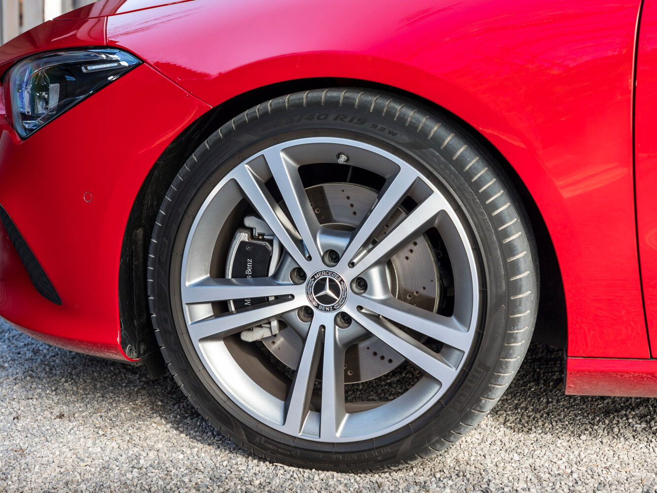 Mercedes-Benz CLA — справочные фотографии комплектации, Диск