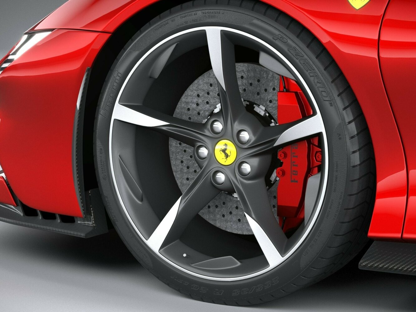 Ferrari SF90 — справочные фотографии комплектации, Диск