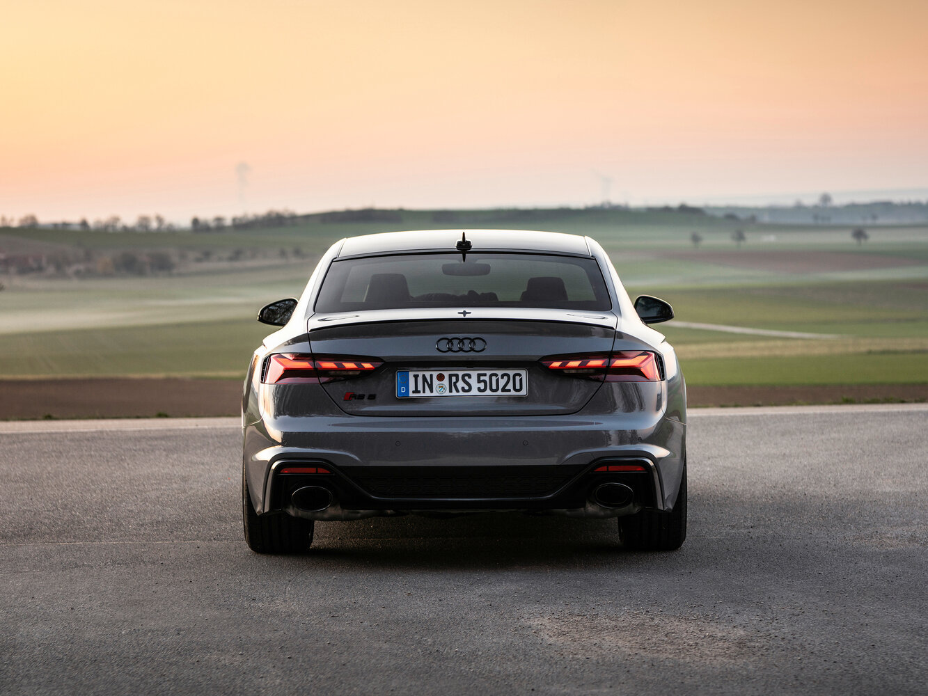 Audi RS 5 — справочные фотографии комплектации, Сзади