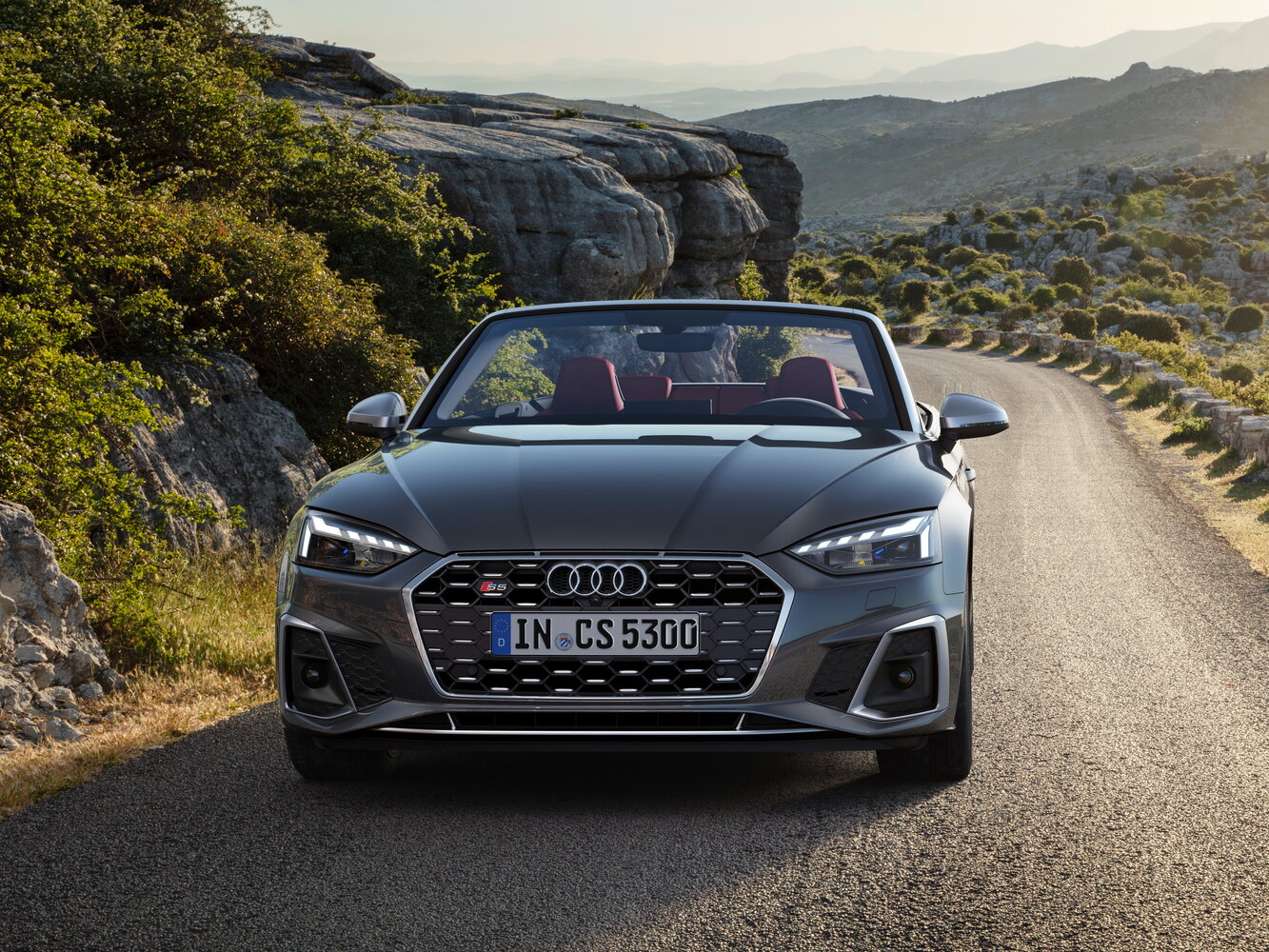Audi S5 — справочные фотографии комплектации, Спереди