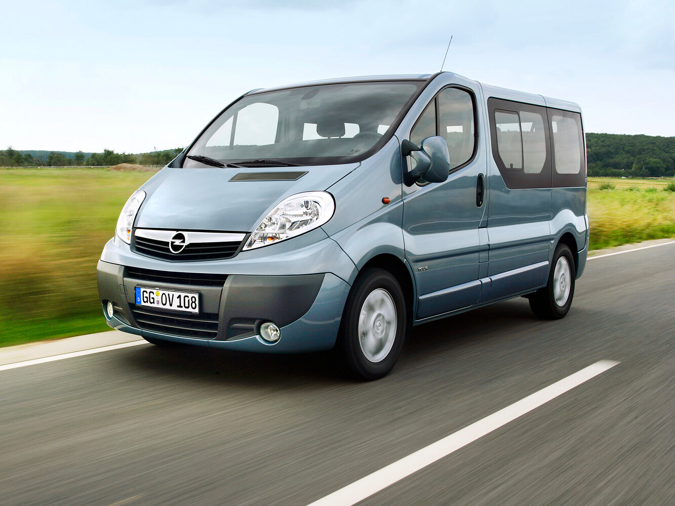 Opel Vivaro — A Рестайлинг (2006–2014)