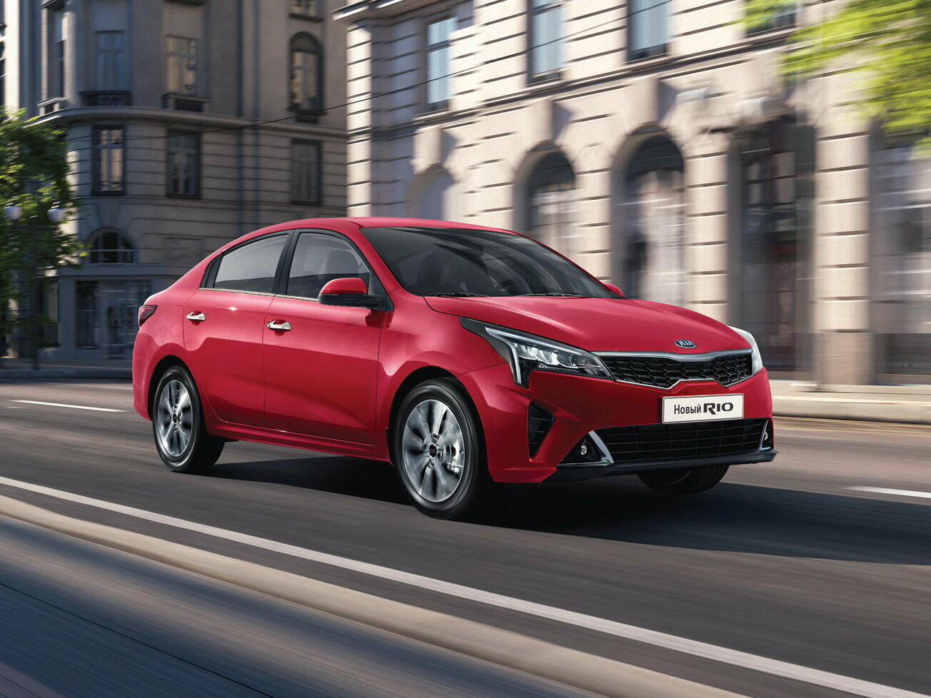 Kia Rio — IV Рестайлинг (2020–2022)
