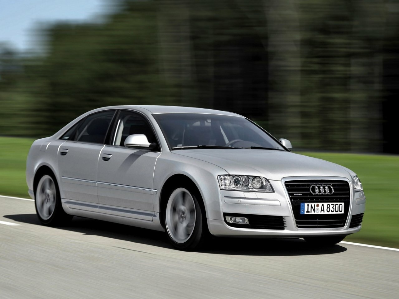 Audi A8 — II (D3) Рестайлинг 2 (2007–2010)