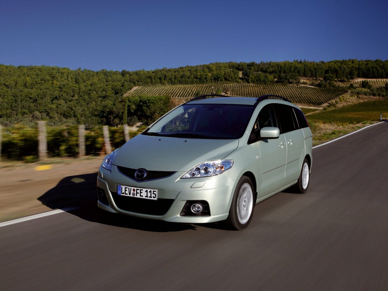 Mazda 5 — I (CR) Рестайлинг (2007–2010)