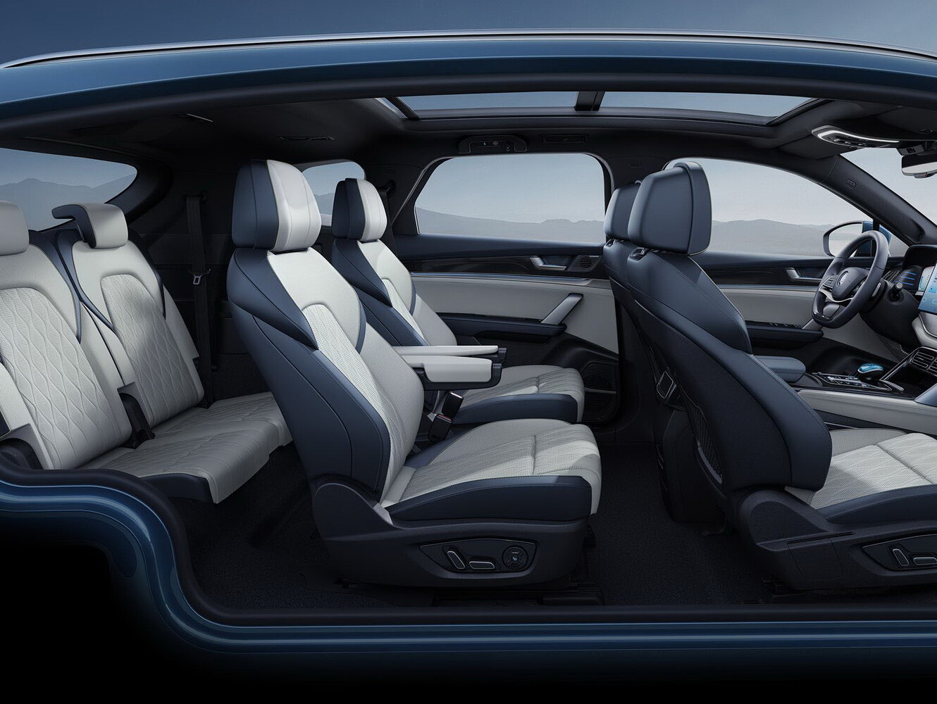 BYD Tang — справочные фотографии комплектации, Интерьер 1