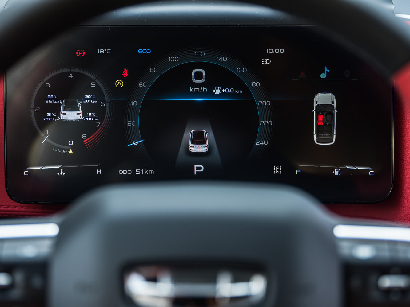 Geely Icon — справочные фотографии комплектации, PP