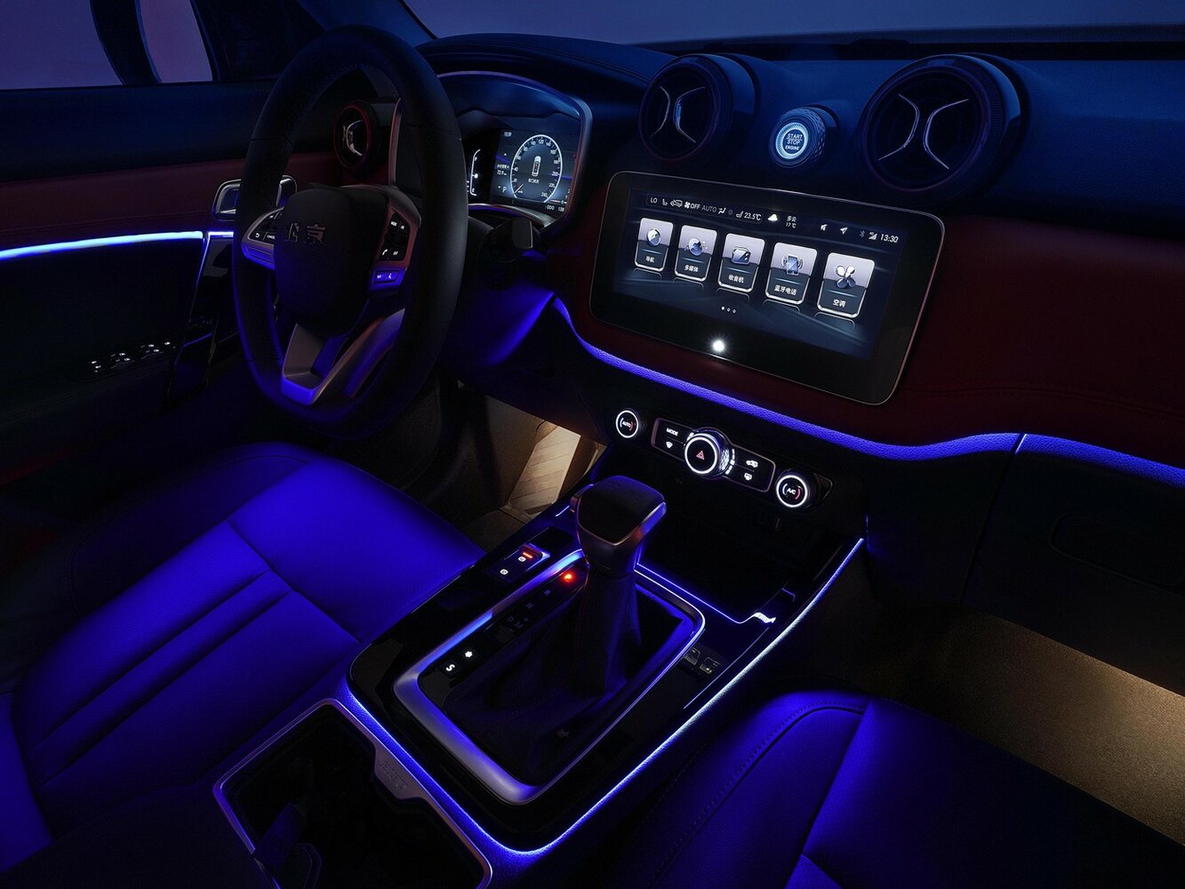 BAIC BJ30 — справочные фотографии комплектации, Интерьер 2