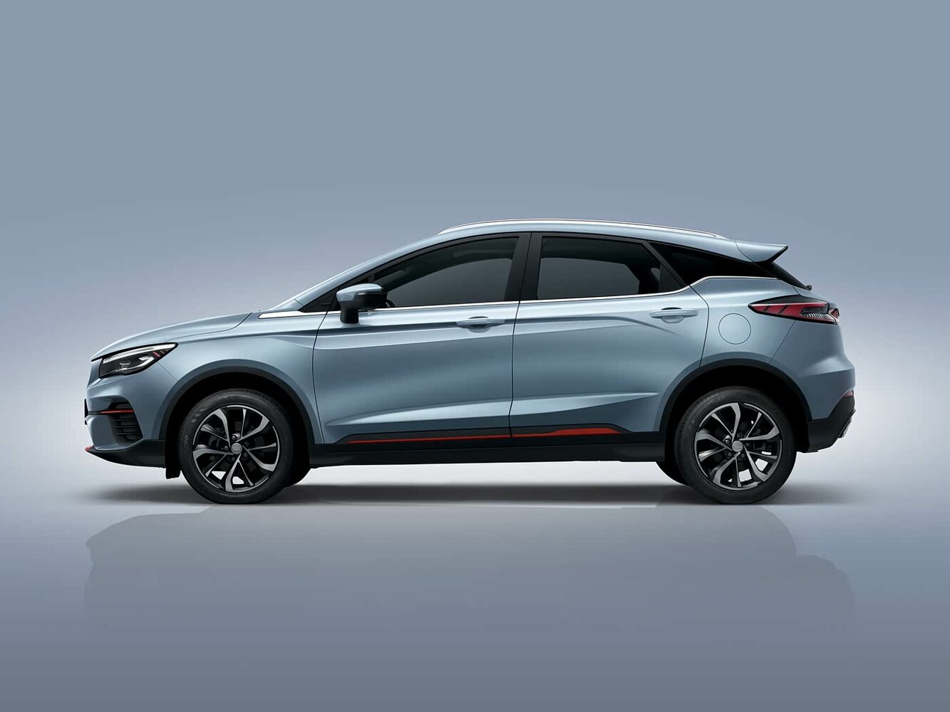 Geely Emgrand S — справочные фотографии комплектации, Сбоку
