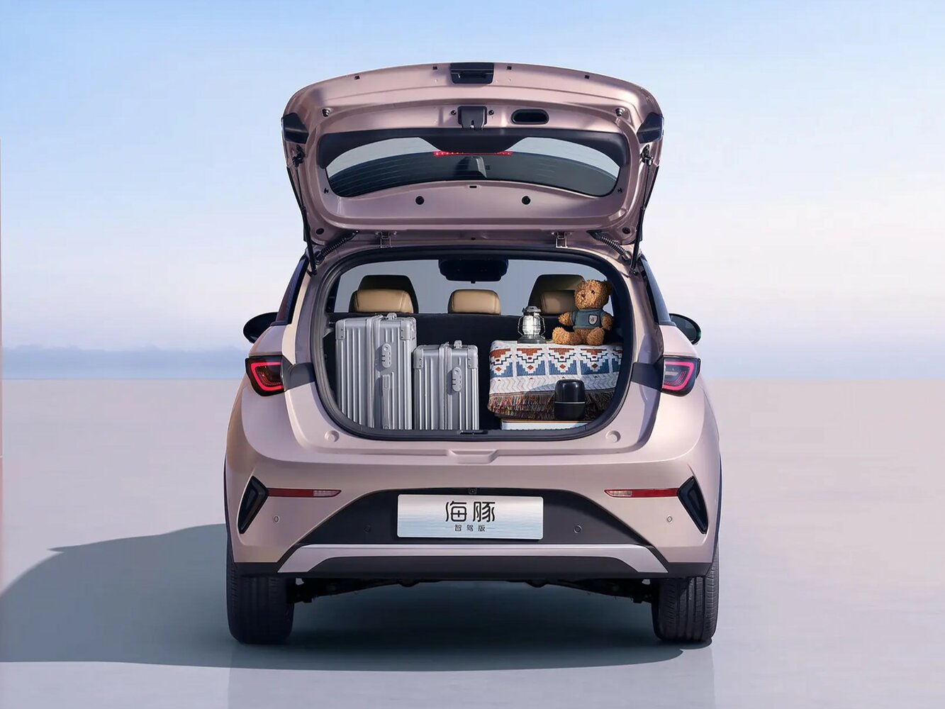 BYD Dolphin — справочные фотографии комплектации, Багажник