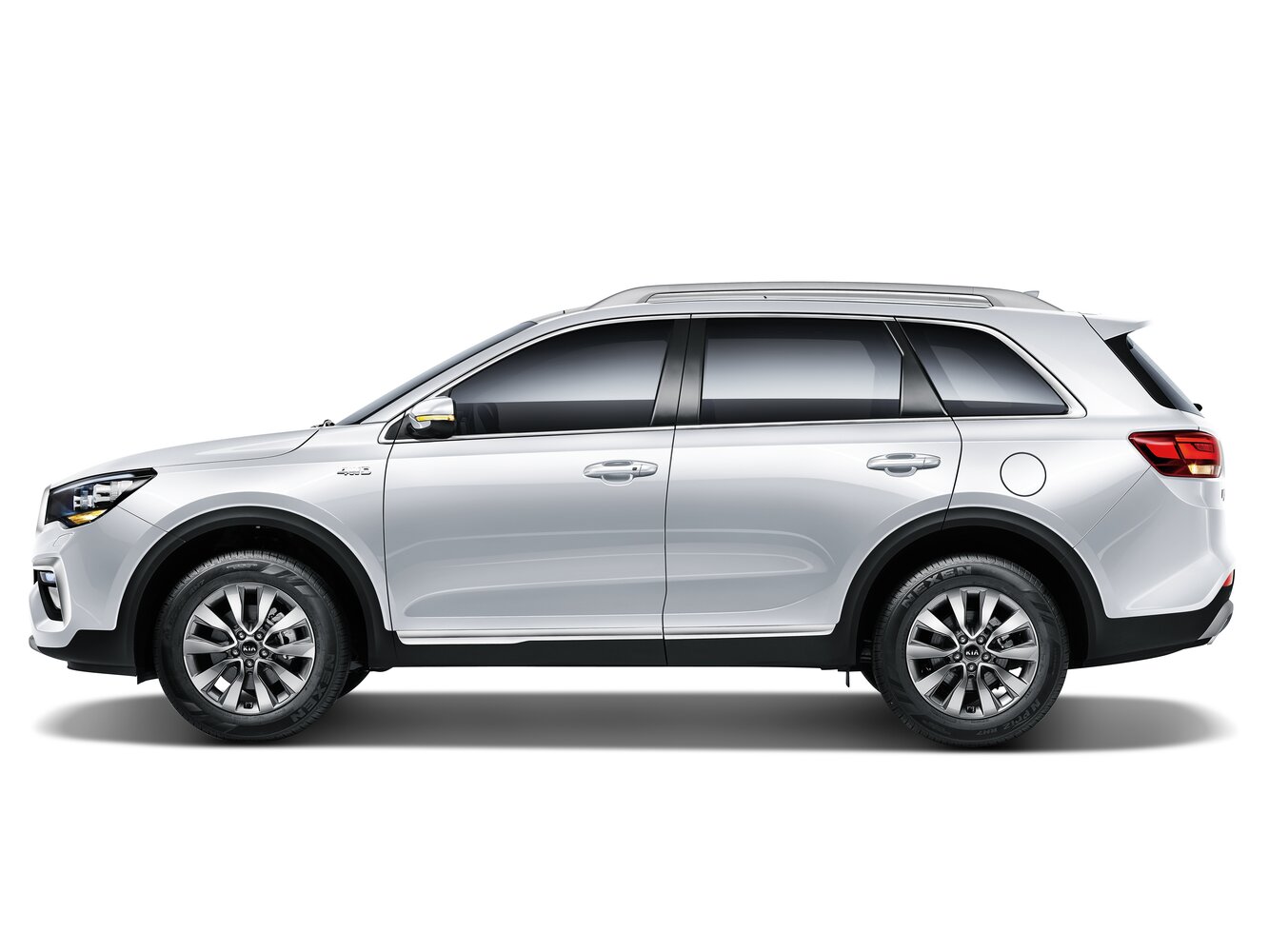 Kia KX7 — справочные фотографии комплектации, Сбоку