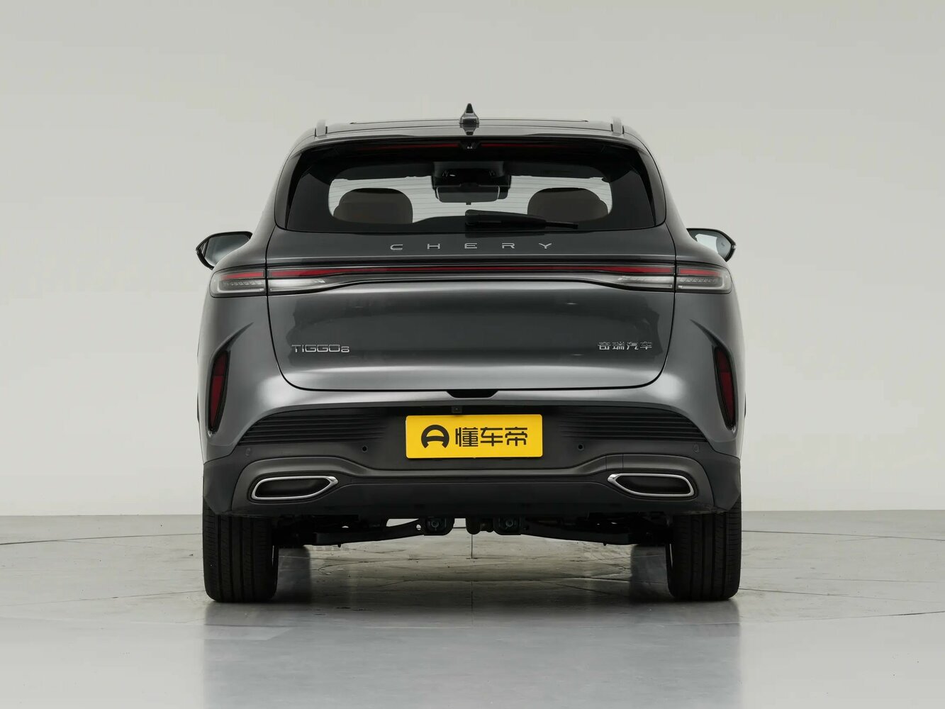 Chery Tiggo 8 — справочные фотографии комплектации, Сзади