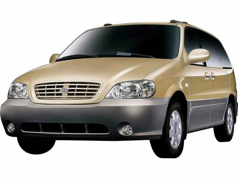 Kia Carnival — I Рестайлинг (2002–2006)
