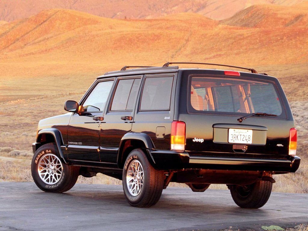 Jeep Cherokee — справочные фотографии комплектации, Сзади