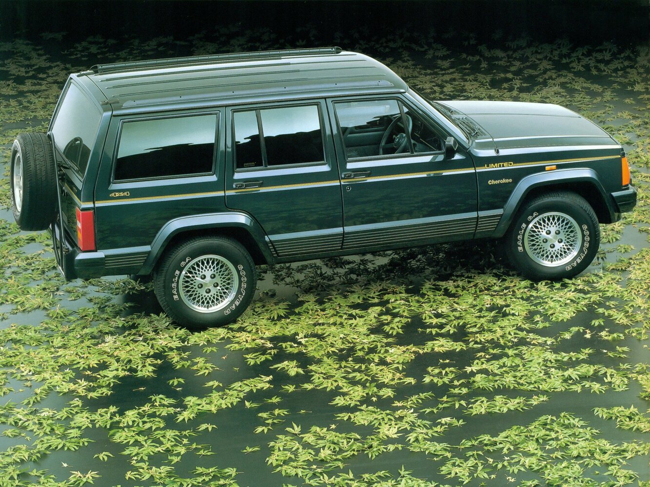 Jeep Cherokee — справочные фотографии комплектации, Сбоку