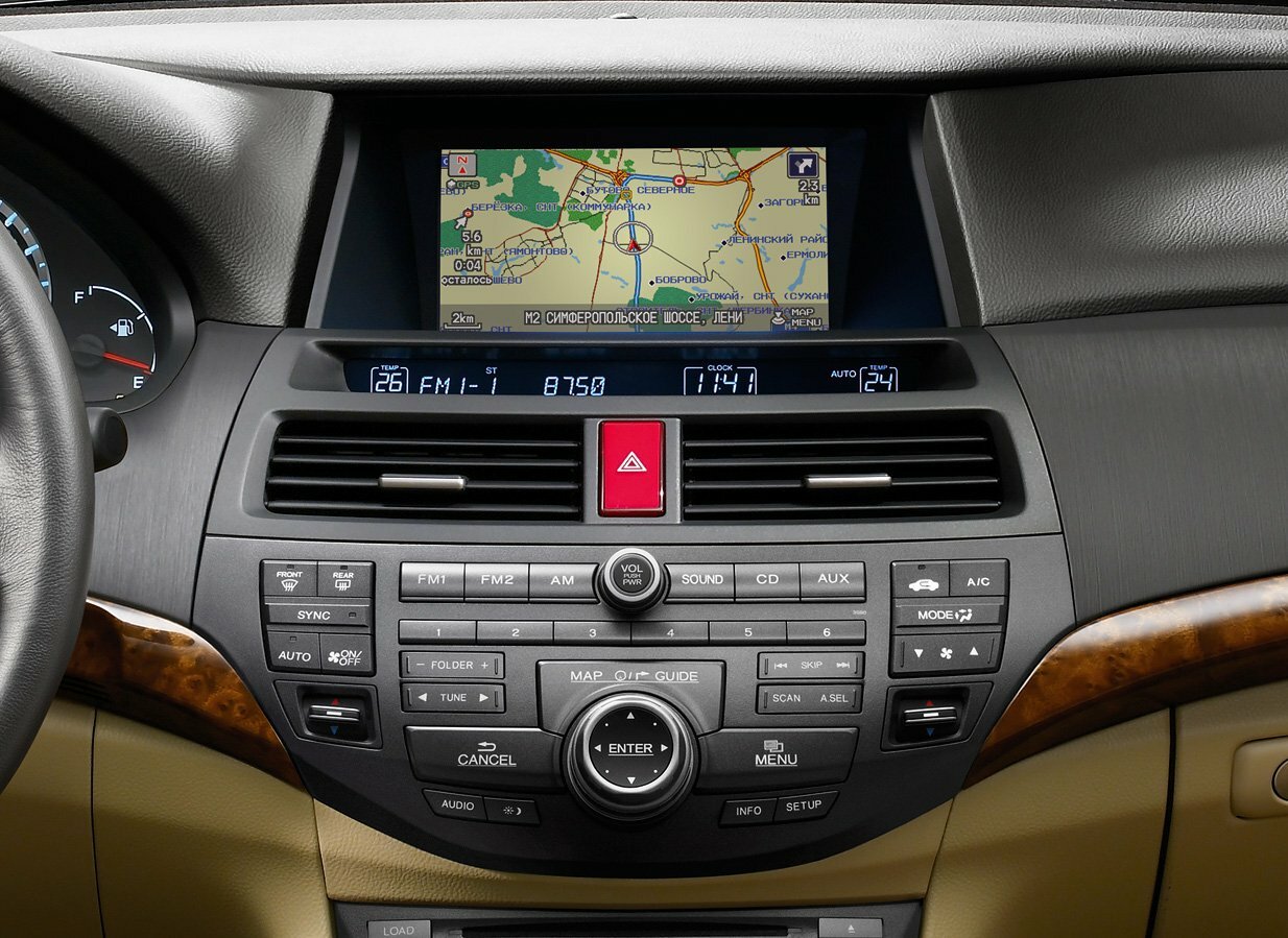 Honda Crosstour — справочные фотографии комплектации, Интерьер 1