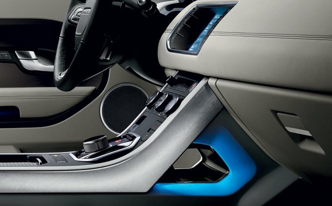 Land Rover Range Rover Evoque — справочные фотографии комплектации, Интерьер 2
