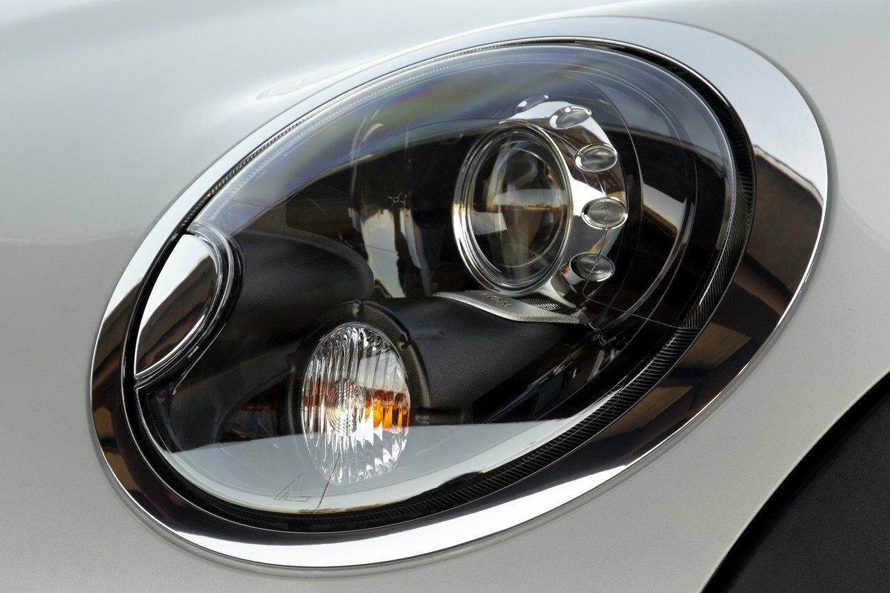 Mini Coupe — справочные фотографии комплектации, Передняя фара