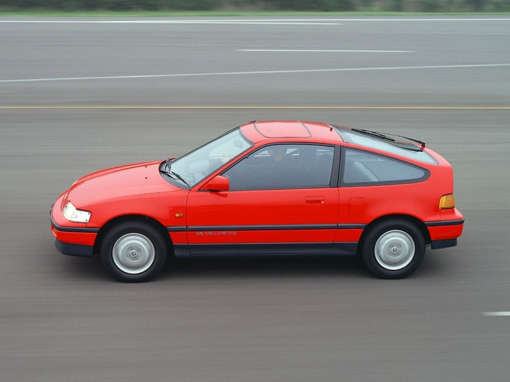 Honda CR-X — справочные фотографии комплектации, Сбоку