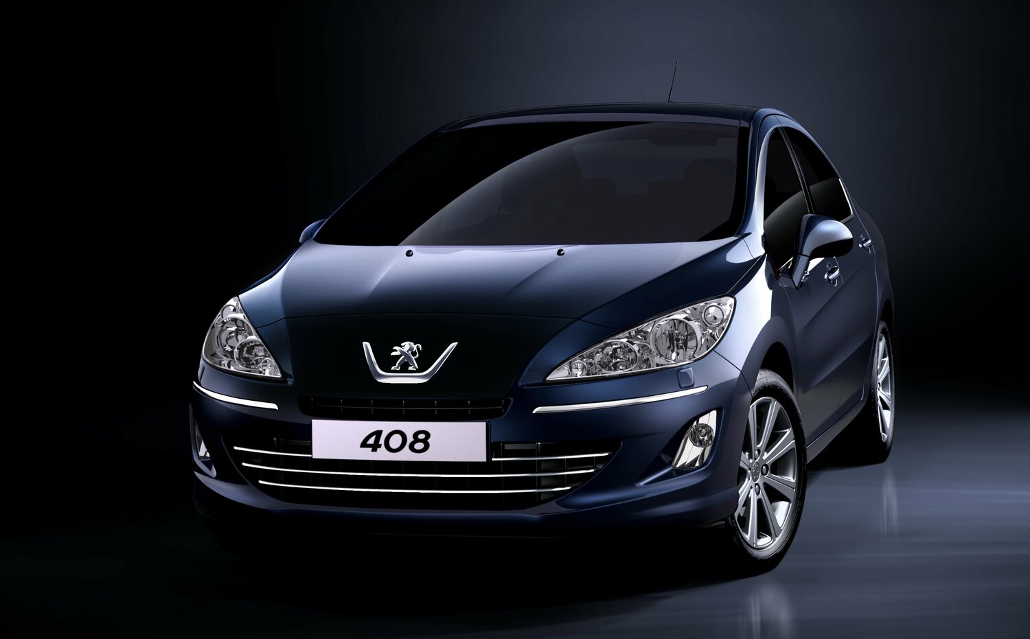 Peugeot 408 — справочные фотографии комплектации, Спереди