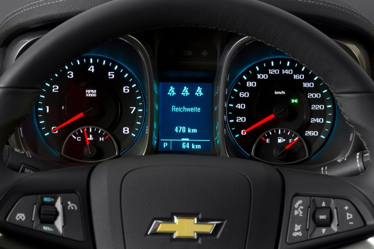 Chevrolet Malibu — справочные фотографии комплектации, PP