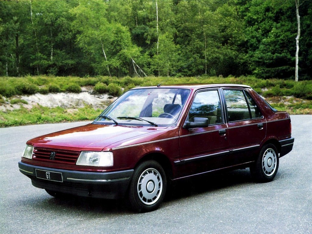 Peugeot 309 I (1985–1990) · 1.9 MT (102 л.с.)