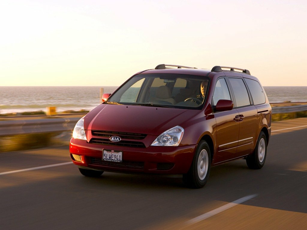 Kia Sedona II (2005–2010) · Long 2.7 MT (189 л.с.)