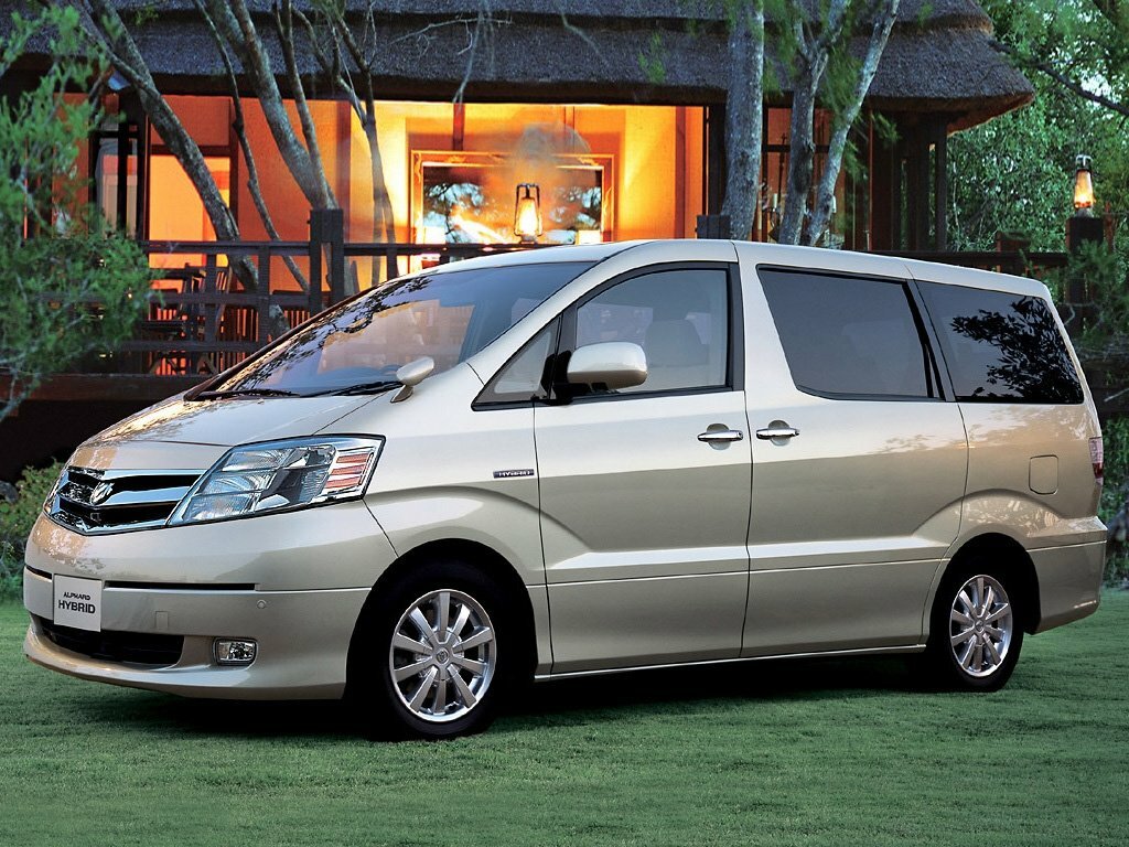Toyota Alphard I Рестайлинг (2005–2008) · 2.4 AT (159 л.с.)
