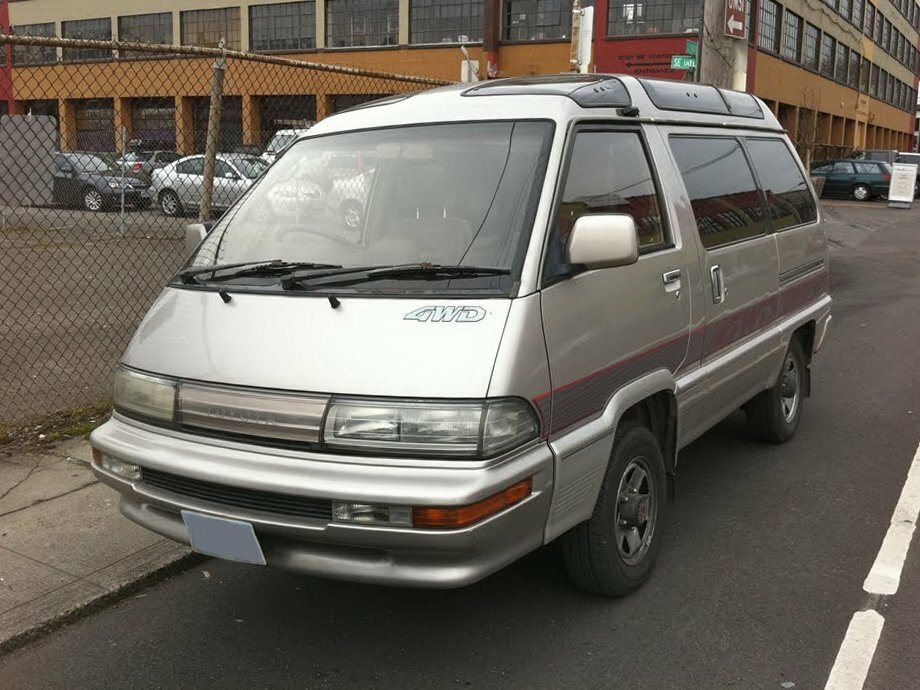 Toyota MasterAce Surf (1982–1991) · 2.0 MT (97 л.с.)