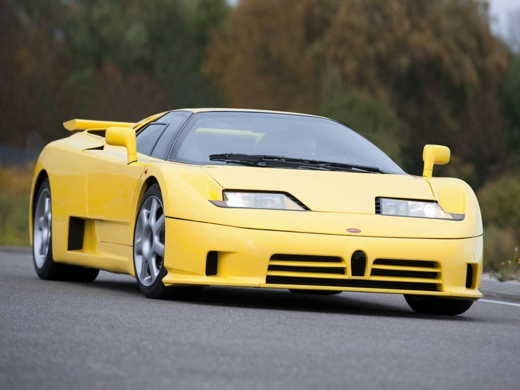 Bugatti EB 110 (1991–1995) · 3.5 MT (561 л.с.) 4WD