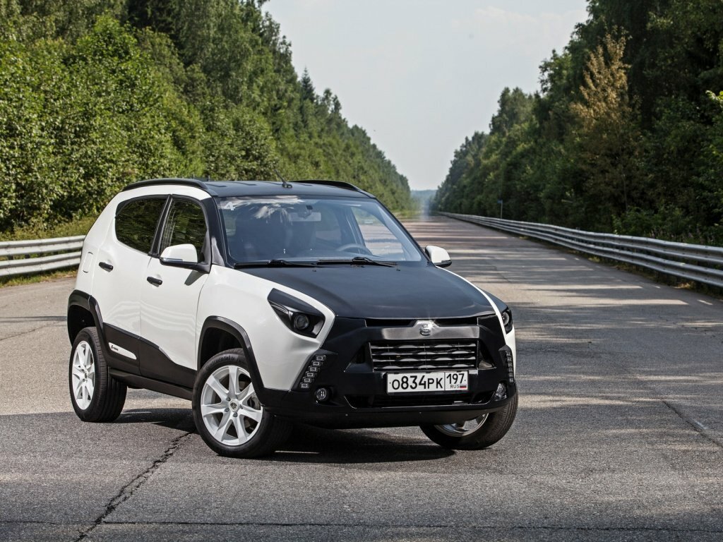 Ё-мобиль Ё-Кроссовер (2013–2013) · 0.8hyb AT (68 л.с.) 4WD