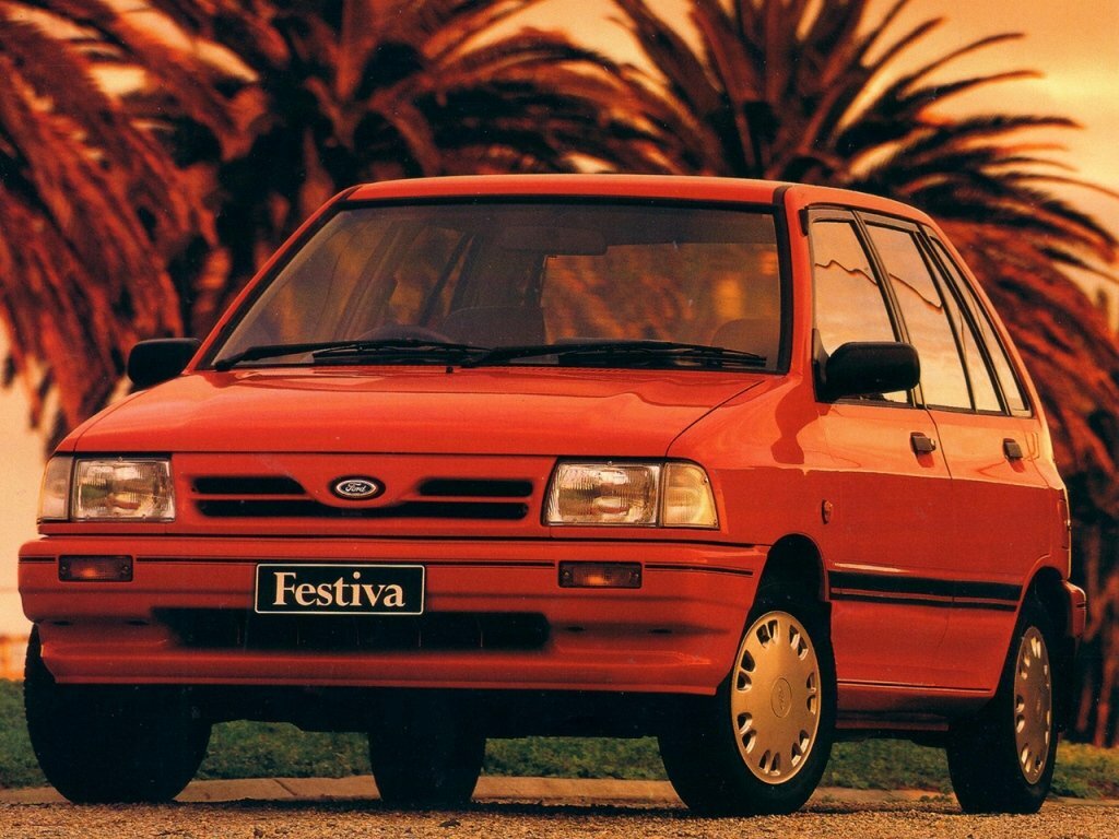 Ford Festiva I (1986–1993) · 1.3 MT (63 л.с.)