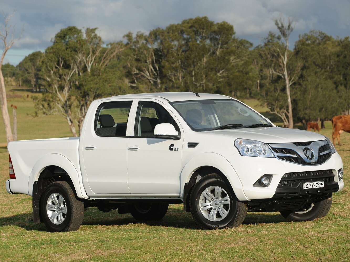 Foton Tunland I (2011–2018) · 2.8d MT (163 л.с.) 4WD