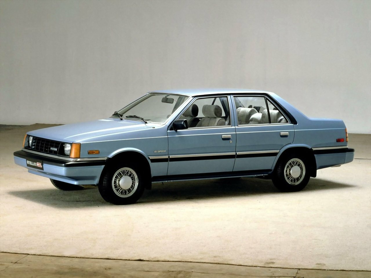 Hyundai Stellar (1983–1993) · 1.6 AT (76 л.с.)