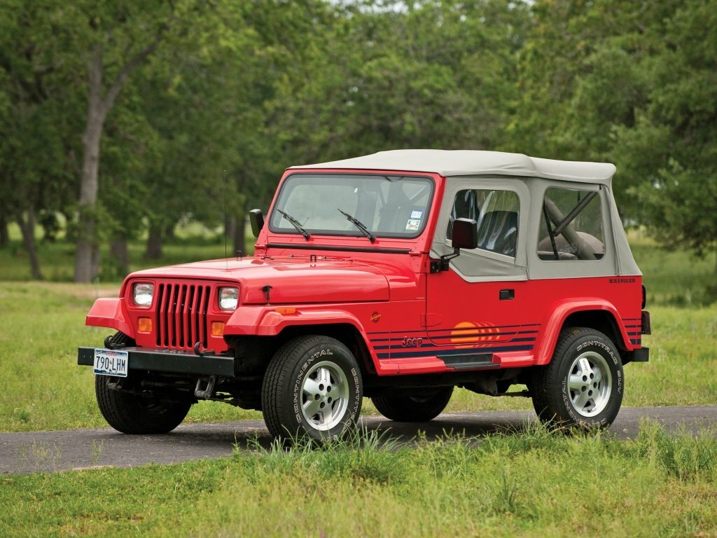 Jeep Wrangler I (YJ) (1986–1996) · 4.0 AT (184 л.с.) 4WD