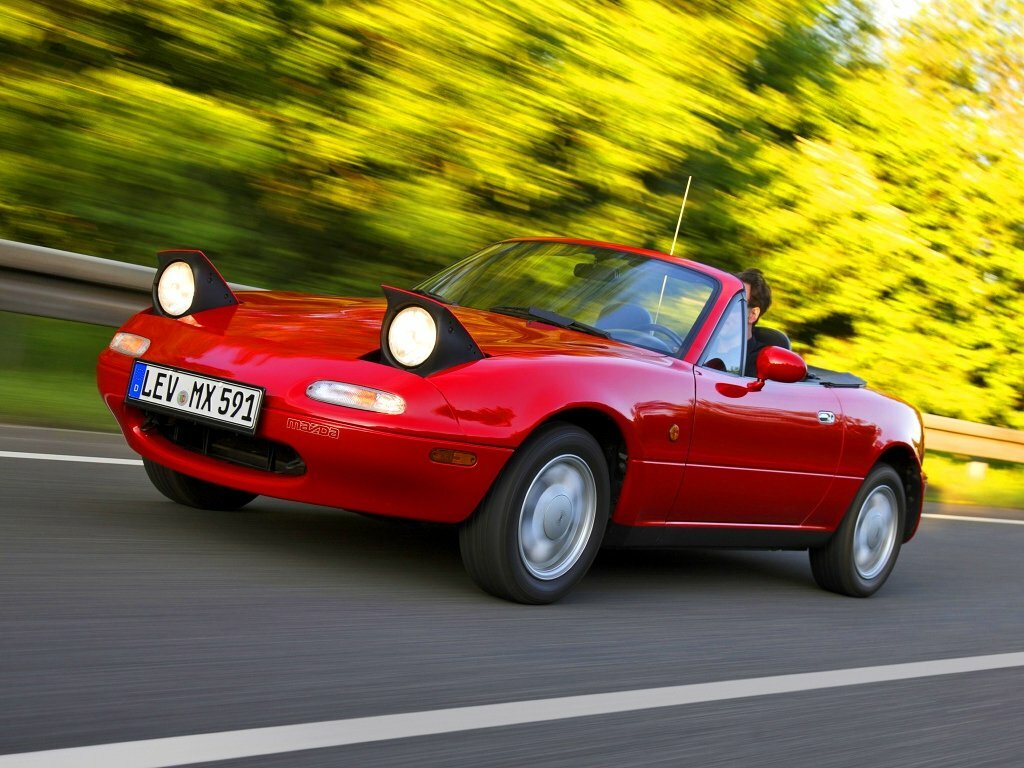 Mazda MX-5 I (NA) (1989–1998) · 1.8 MT (130 л.с.)