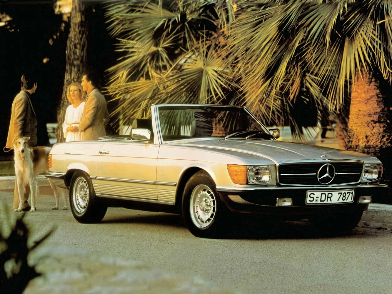 Mercedes-Benz SL-Класс III (R107, C107) (1971–1989) · 350 3.5 MT (195 л.с.)
