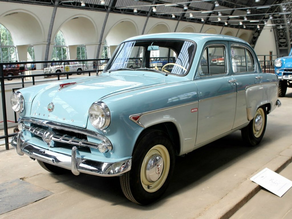 Москвич 410 (1957–1961) · 410H 1.4 MT (45 л.с.) 4WD