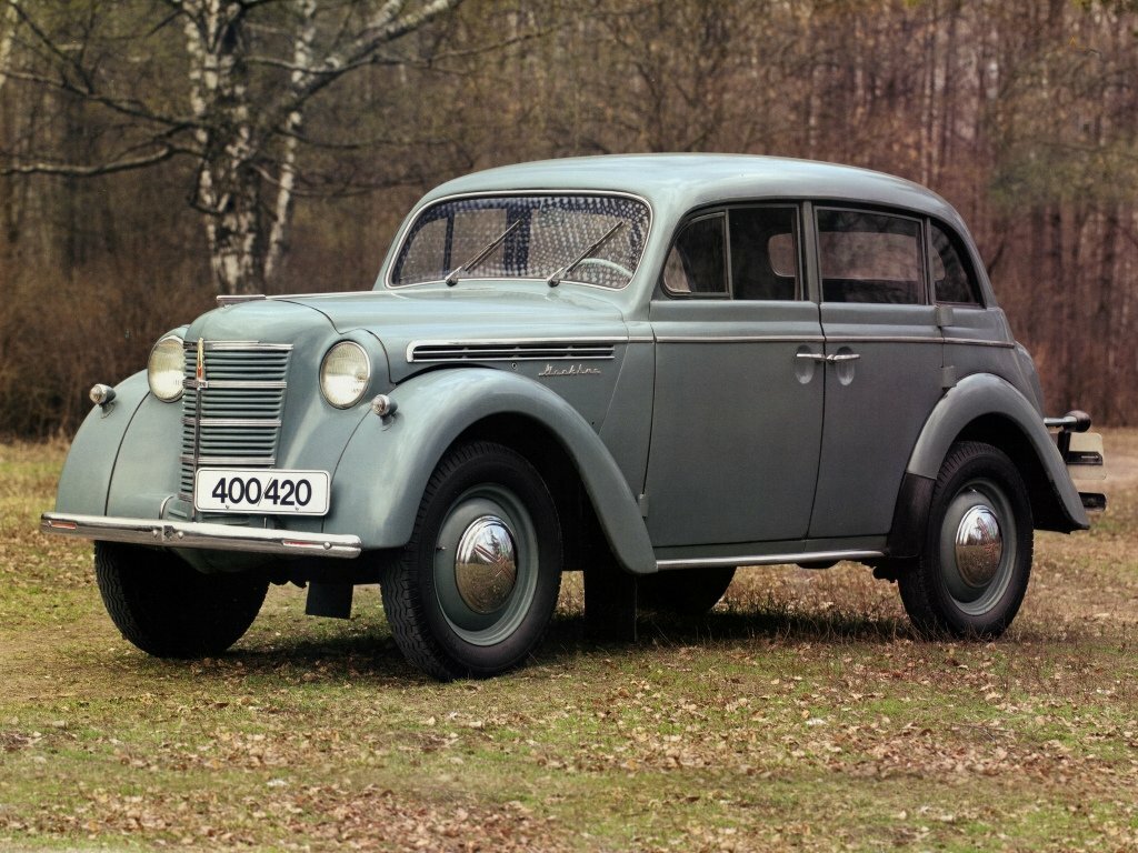 Москвич 401 (1954–1956) · 401-420 1.1 MT (26 л.с.)