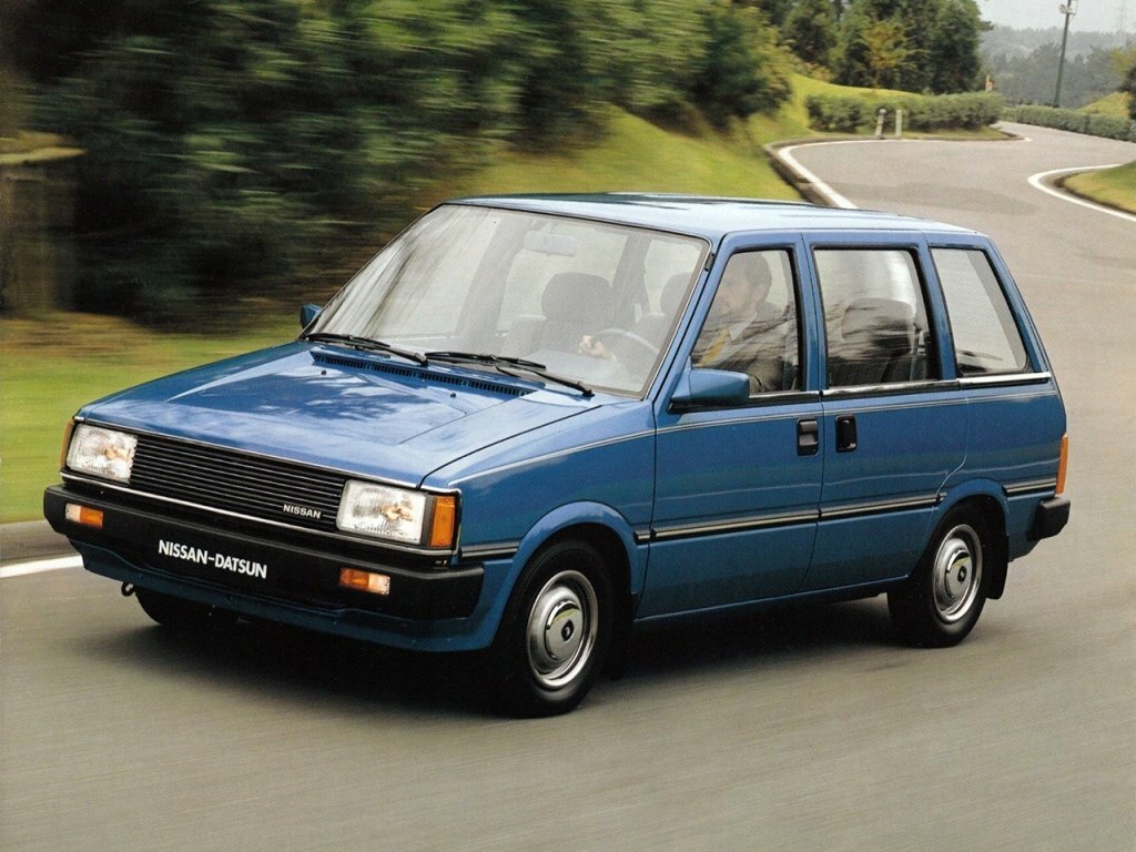 Nissan Prairie I (M10) (1982–1988) · 1.8 MT (88 л.с.)